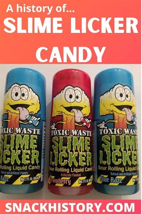 Slime Licker Candy (History, Flavors & Pictures) - Snack History in 2022 | Slime, Candy, Root beer