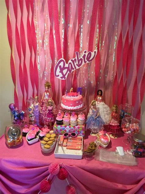 Barbie sparkle Birthday Party Ideas | Photo 12 of 12 | Barbie theme party, Barbie birthday party ...