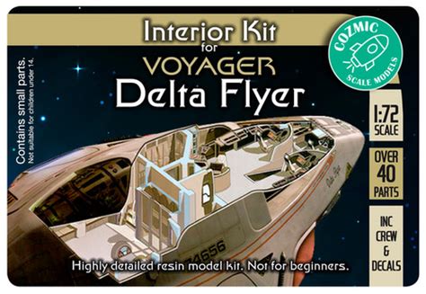 1:72nd Delta Flyer interior only kit | Cozmicscalemodels