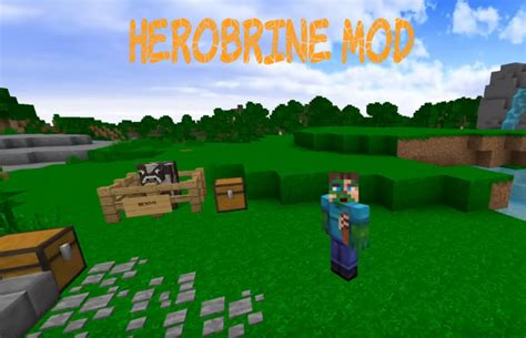 Herobrine Mod 1.10.2/1.8/1.7.10 (Deadly Events, No Escape) | 24hMinecraft.com