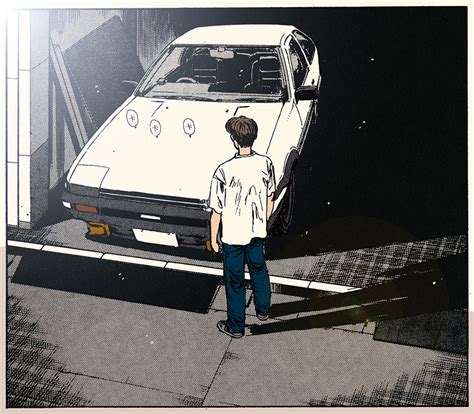 Initial D manga in color (Takumi Fujiwara) : r/initiald