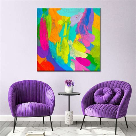 Happy Abstract Wall Art | Painting