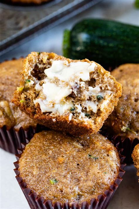 Easy BEST Zucchini Muffins Recipe - Crazy for Crust