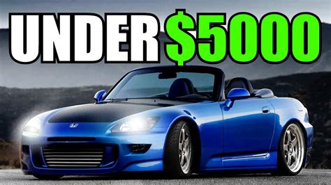 10 BEST Project Cars For Beginners Under $5000 - YouTube