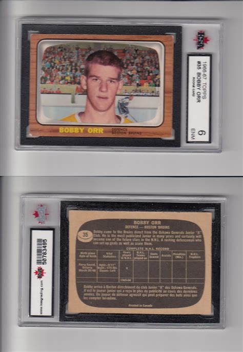 CS47025655 :: 1966-67 TOPPS BOBBY ORR #35 ROOKIE CARD - CAPITAL SPORTS CARDS