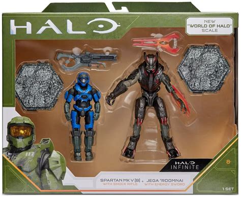 Halo Infinite Spartan MK V B Jega Rdomnai 6 Action Figure 2-Pack ...