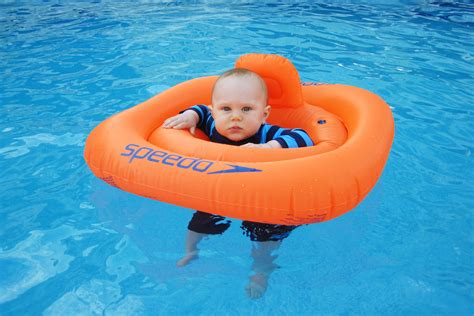 Baby In The Pool Free Stock Photo - Public Domain Pictures