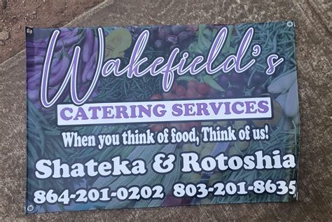 Wakefield's Catering Services - Caterer in Greenville