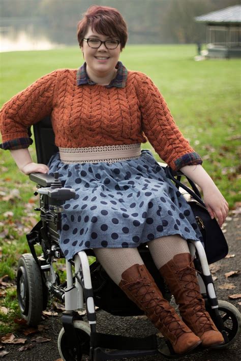 Wheelchair Fashion: Autumn Textures