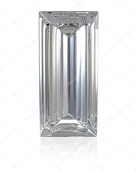 Baguette cut diamond — Stock Photo #9546376