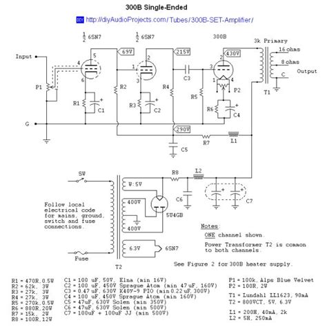 DIY 300B Single-Ended-Triode (SET) Hi-Fi Amplifier -Use Arduino for ...