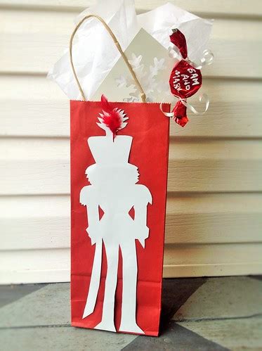 Nutcracker Silhouette Gift Wrap | Beth O'Briant | Flickr