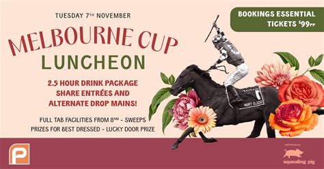 Melbourne Cup Luncheon 2024 - The Paddo Brisbane