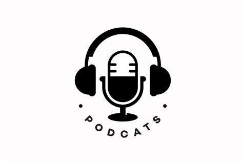 Simple Podcast or Radio Logo design | Branding & Logo Templates ~ Creative Market