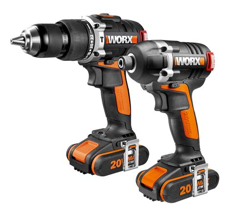 WORX WX918 18V 20V MAX Cordless Brushless Motor Impact Driver and Hammer Drill: Amazon.co.uk ...