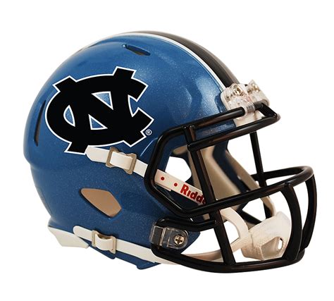 North Carolina Tar Heels Alternate Riddell Mini Speed Helmet by Riddell ...