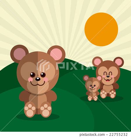 bear icon design , vector graphic , animal - Stock Illustration [22755232] - PIXTA