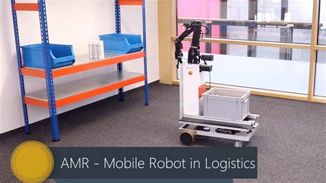 AMR - Mobile Platform with Robot Arm in Logistics - YouTube