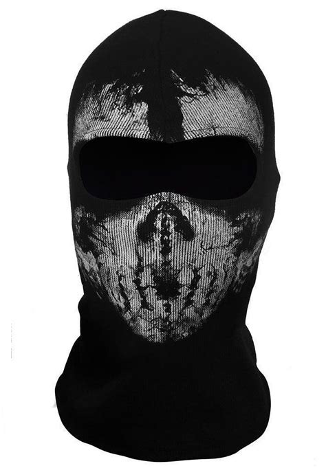 Amazon.com: call of duty ghost mask cool 04: Toys And Games: Clothing | Ghost face mask, Ghost ...