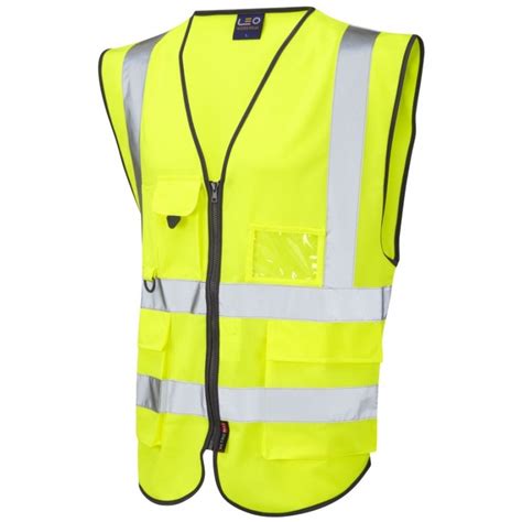 Clothing 3XL Leo Workwear Lynton W11 Dual Colour Hi-Vis Class 1 Multi ...