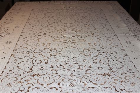 Lace Tablecloth, Vintage