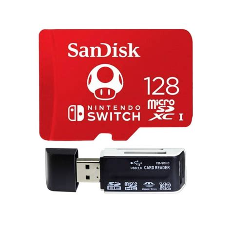 SanDisk 128GB UHS-I microSDXC Memory Card for the Nintendo Switch ...