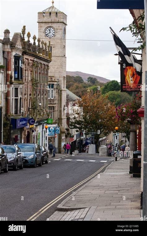 Fore Street, Redruth Cornwall Stock Photo - Alamy