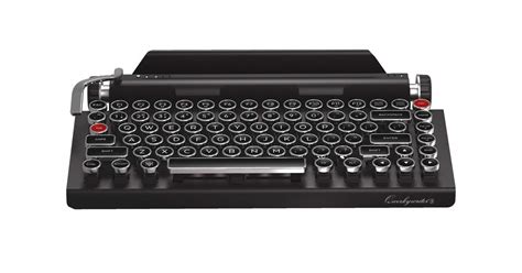 Buy QWERKYTOYS Qwerkywriter S Typewriter Inspired Retro Mechanical Wired & Wireless Keyboard ...