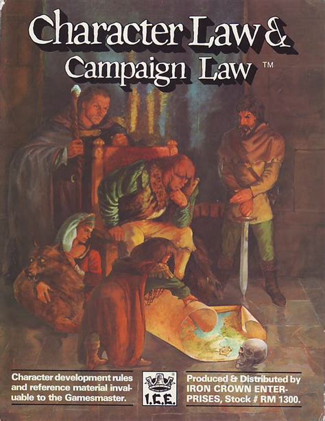 Quag Keep: Rolemaster: Character Law & Campaign Law