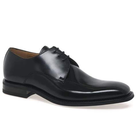 Loake 261B Men’s Black Leather Derby Shoes | Charles Clinkard