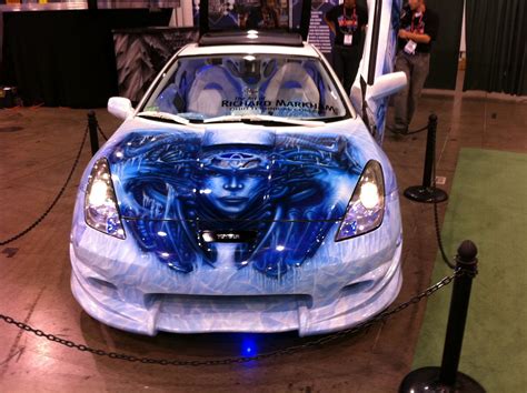 Inspired Ambitions: Airbrush Art on Cars