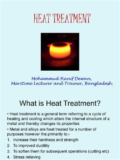 Heat Treatment Process 47270089 | PDF