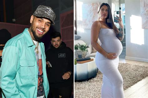 Chris Brown is 'expecting a baby with his ex Diamond Brown' as model debuts big baby bump | The ...