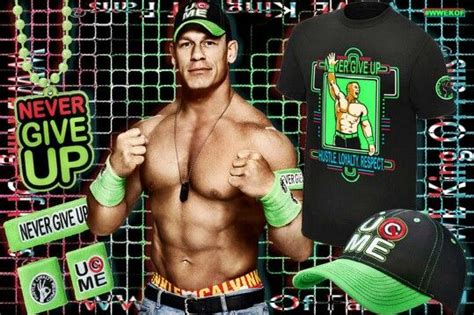 John Cena in Neon Green & Black