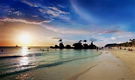 Wallpapers Boracay Beach Sunset - Wallpaper Cave