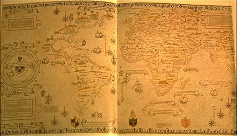 Picture Of Age Of Discovery World Map By Diego Ribero