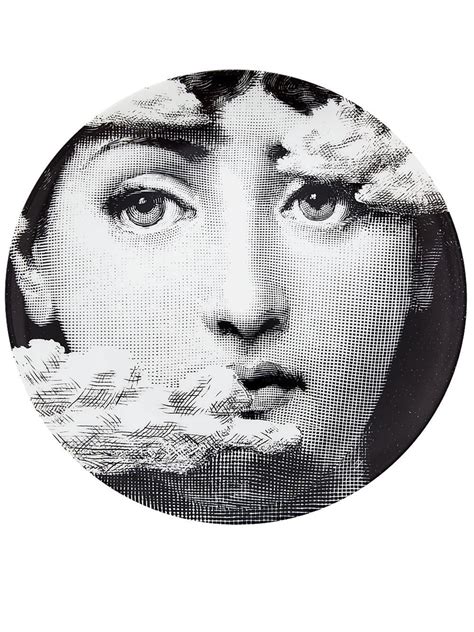 FORNASETTI plate Piero Fornasetti, Craft Images, Surrealist, Woman Face ...