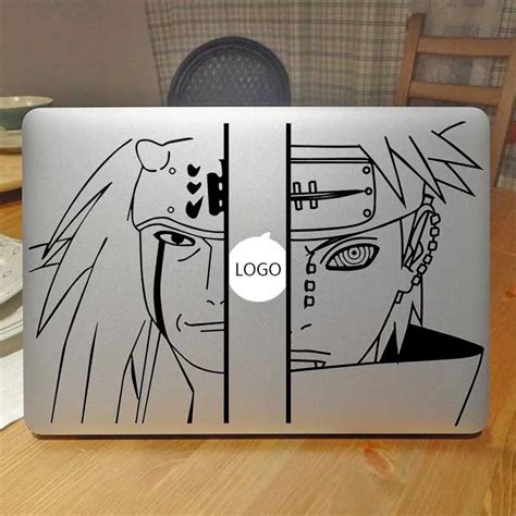 Aliexpress.com : Buy Jiraiya & Pain Anime Laptop Sticker for Apple ...