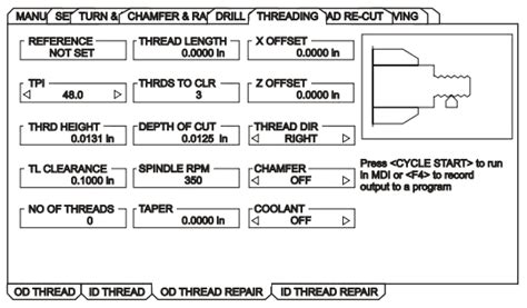 Thread Repair with Intuitive Programming System on Haas CNC Lathe ...