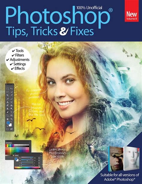 Photoshop Tips Tricks Fixes Volume 8 2016 - PDF book | Virus80