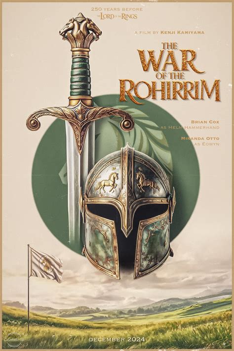 Fan made poster for The War of the Rohirrim : r/lotr