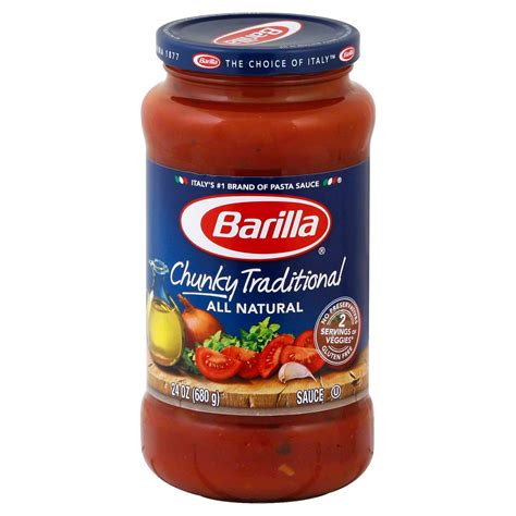 Barilla Chunky Traditional Pasta Sauce - Shop Pasta Sauces at H-E-B