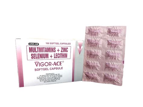 Vigor-ACE | Multivitamins and Minerals for Adults - Unilab