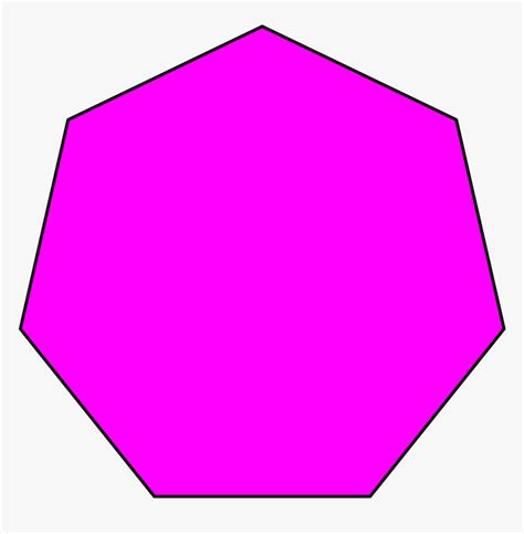 Many Sides Does A Heptagon Have, HD Png Download - kindpng