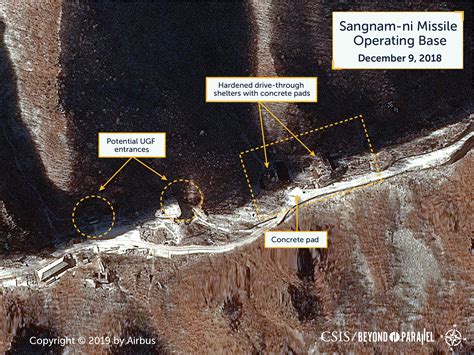 A satellite view of North Korea's nuclear sites