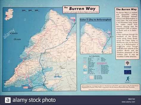 The Burren Ireland Map | secretmuseum