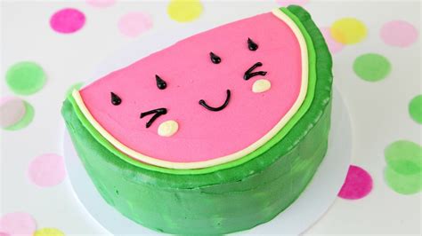 Cute WATERMELON Cake - Amazing Cake Decorating - YouTube