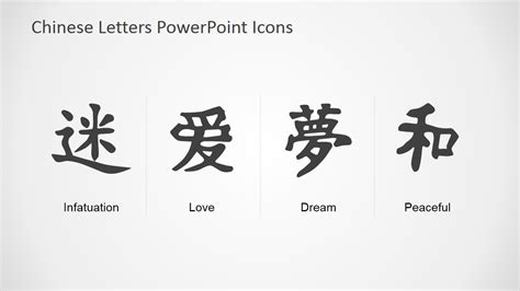 Chinese Symbols PowerPoint Icons - SlideModel