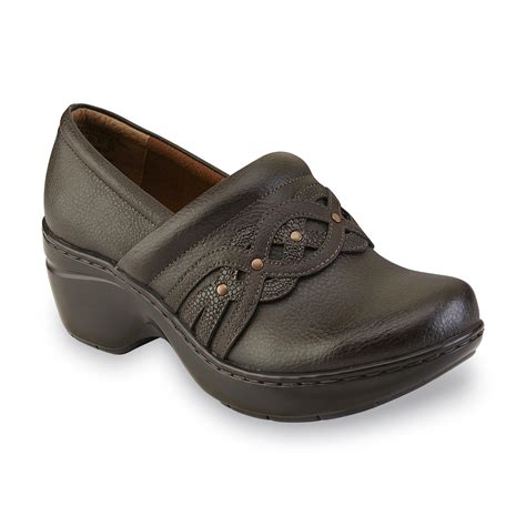 Thom McAn Women's Hackney Brown Clog