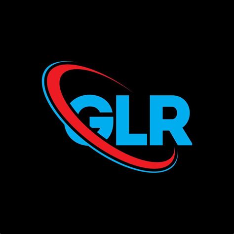 GLR logo. GLR letter. GLR letter logo design. Initials GLR logo linked with circle and uppercase ...